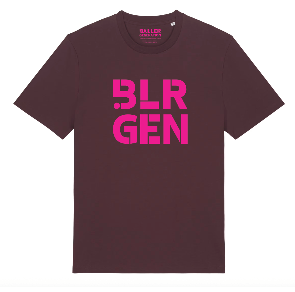 BLR GEN tee - Chocolate