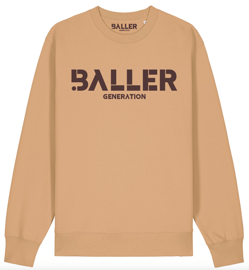 BALLER sweatshirt - Latte